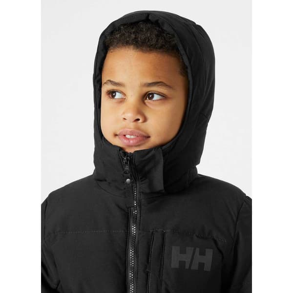 Helly Hansen Nord Puffy Parka Svart 10 Years Pojke