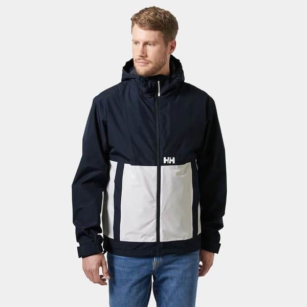 Helly Hansen Rig Rain Jacka Svart M Man