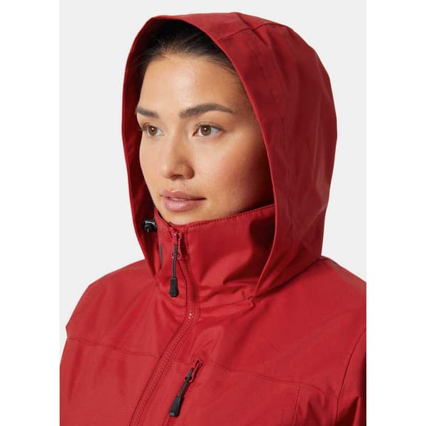 Helly Hansen Crew Hooded 2.0 Jacka Röd L Kvinna