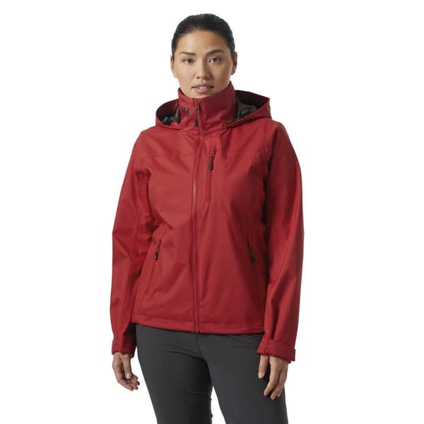 Helly Hansen Crew Hooded 2.0 Takki Punainen S Nainen