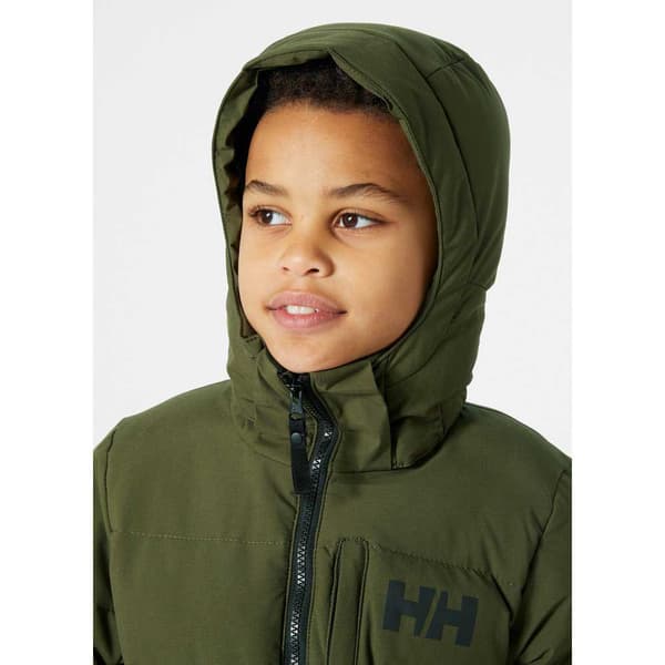 Helly Hansen Nord Puffy Parka Grøn 12 Years Dreng