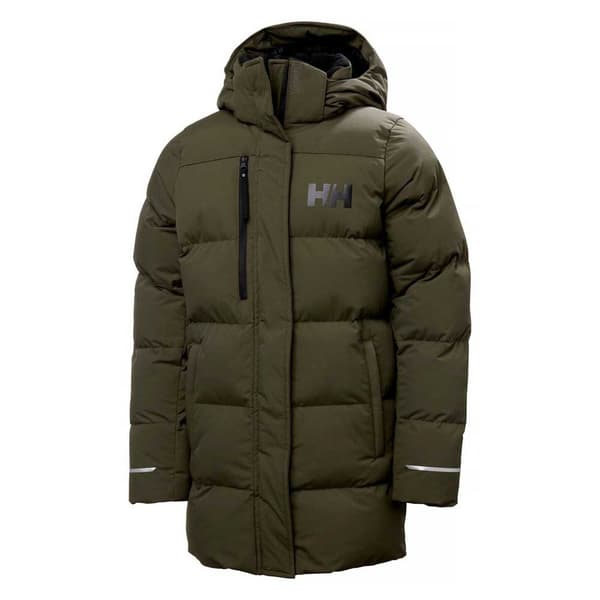 Helly Hansen Adore Puffy Parka Grøn 12 Years Dreng