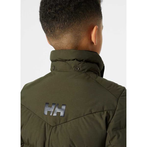 Helly Hansen Adore Puffy Parka Grøn 12 Years Dreng