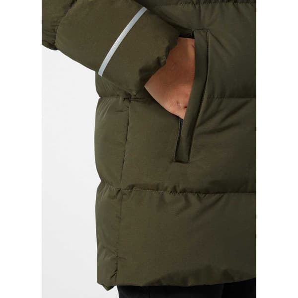 Helly Hansen Adore Puffy Parka Grøn 12 Years Dreng