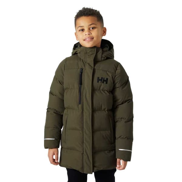 Helly Hansen Adore Puffy Parka Grøn 12 Years Dreng