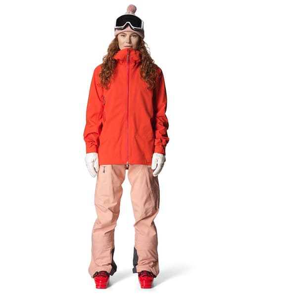 Houdini Ride Jakke Orange M Kvinde