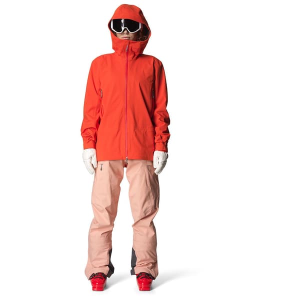 Houdini Ride Jakke Orange M Kvinde