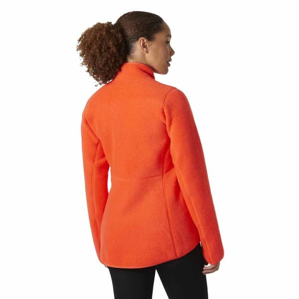 Helly Hansen Imperial Pile Fleecejacka Med Dragkedja Orange M Kvinna