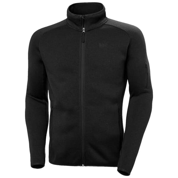 Helly Hansen Varde 2.0 Fleecejakke Med Fuld Lynlås Sort M Mand