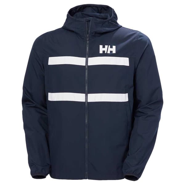 Helly Hansen Salt Striped Vindjakke Blå XL Mand