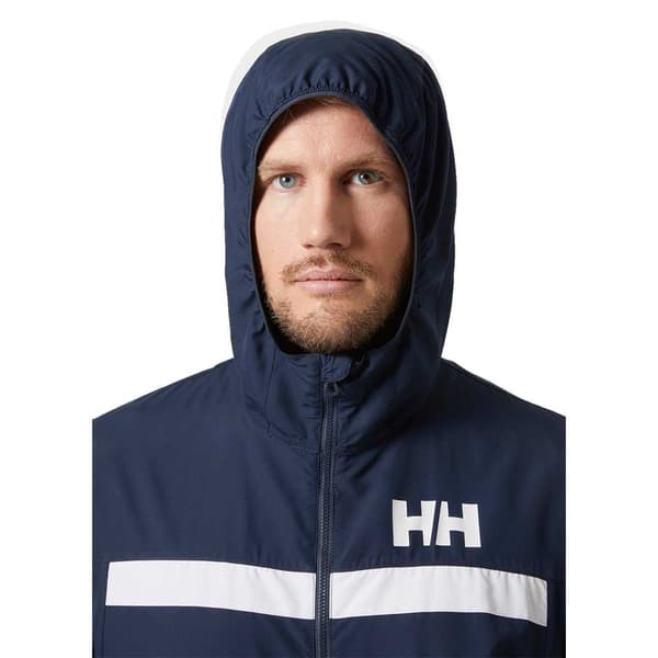 Helly Hansen Salt Striped Vindjakke Blå XL Mand