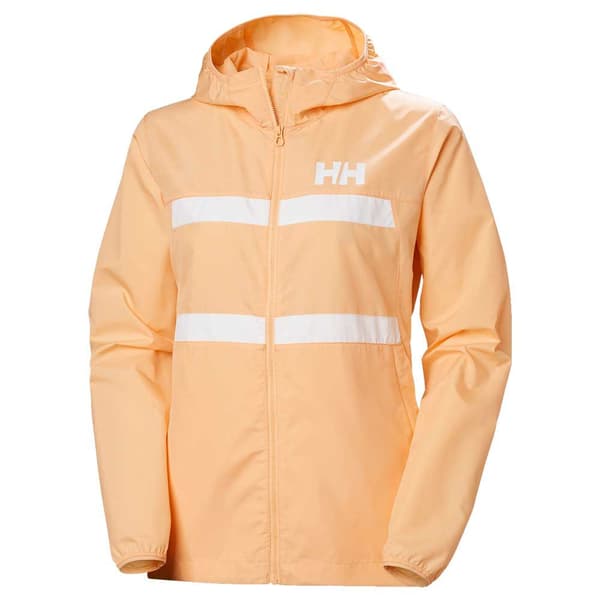 Helly Hansen Salt Stripe Vindjakke Gul M Kvinde