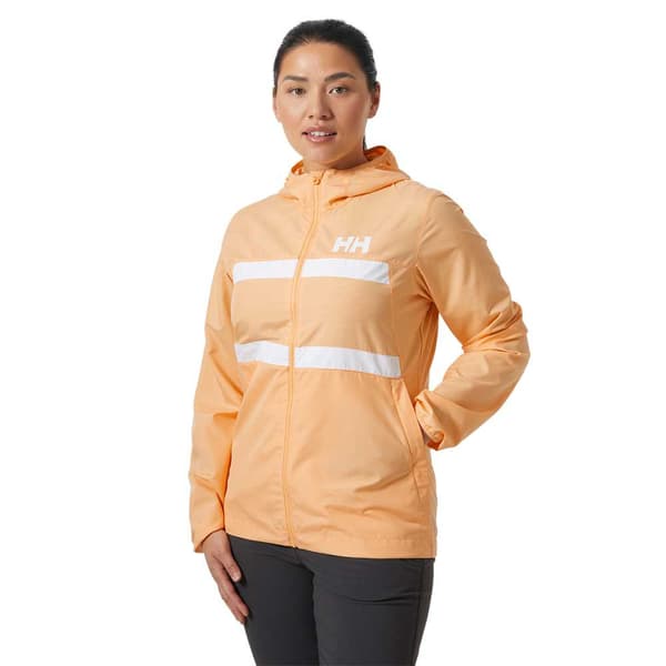 Helly Hansen Salt Stripe Vindjakke Gul M Kvinde
