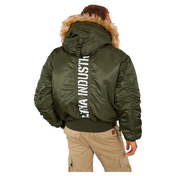 Alpha Industries 45p Custom Takki Vihreä L Mies