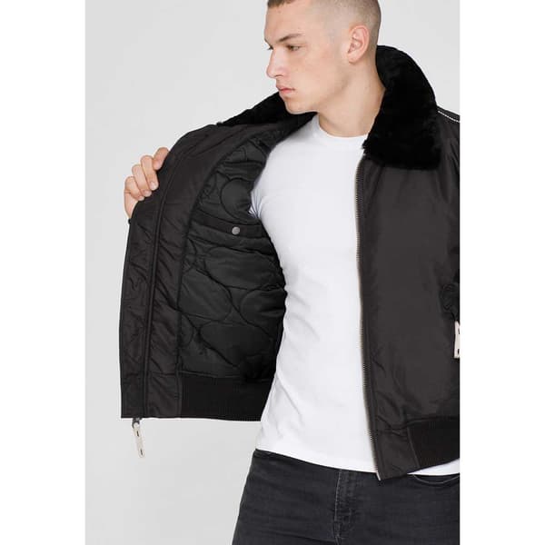 Alpha Industries Injector Iii Jacka Svart 3XL Man