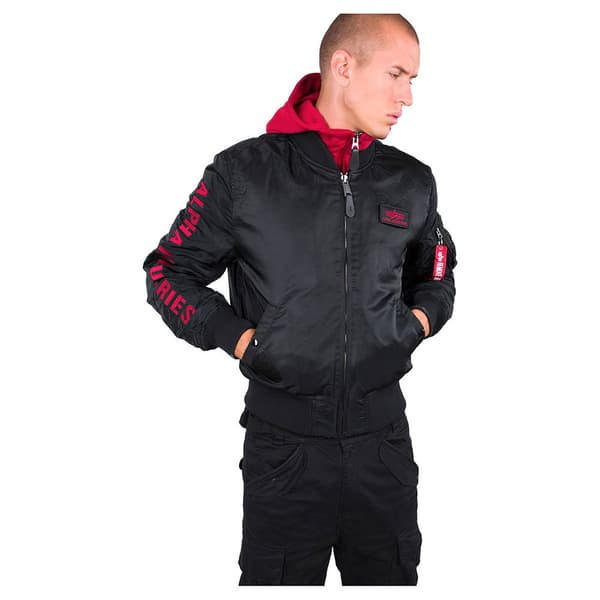 Alpha Industries Ma-1 D-tec Se Jacka Svart 2XL Man