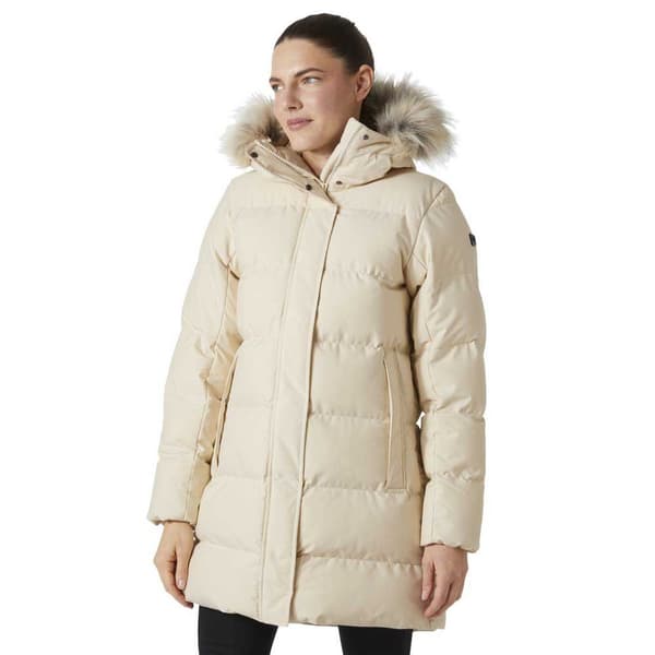 Helly Hansen Blossom Puffy Parka Beige XL Nainen