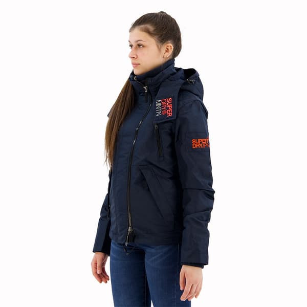 Superdry W5011652a Jacka Blå XS Kvinna