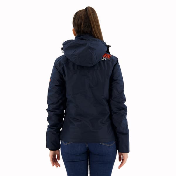 Superdry W5011652a Jacka Blå XS Kvinna