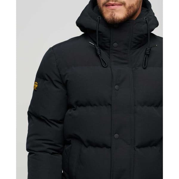 Superdry Everest Short Puffjacka Svart XL Man