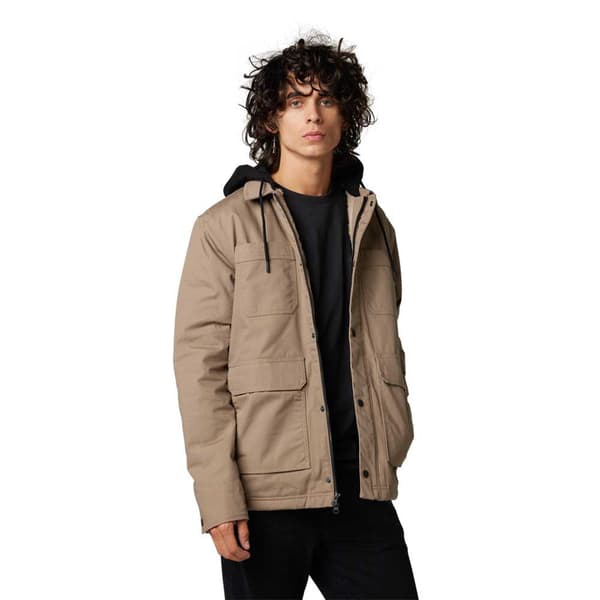 Fox Racing Lfs Mercer Jacka Beige S Man