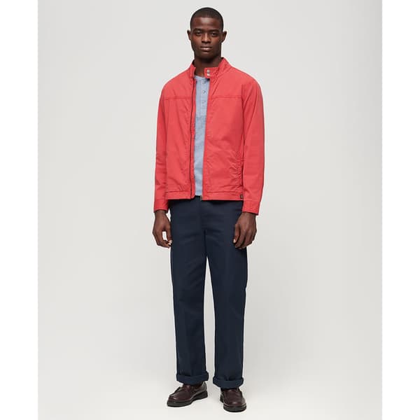 Superdry Classic Harrington Jacka Orange S Man