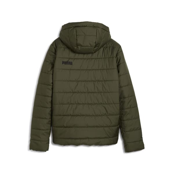 Puma Ess Padded Jakke Grøn 7-8 Years Dreng