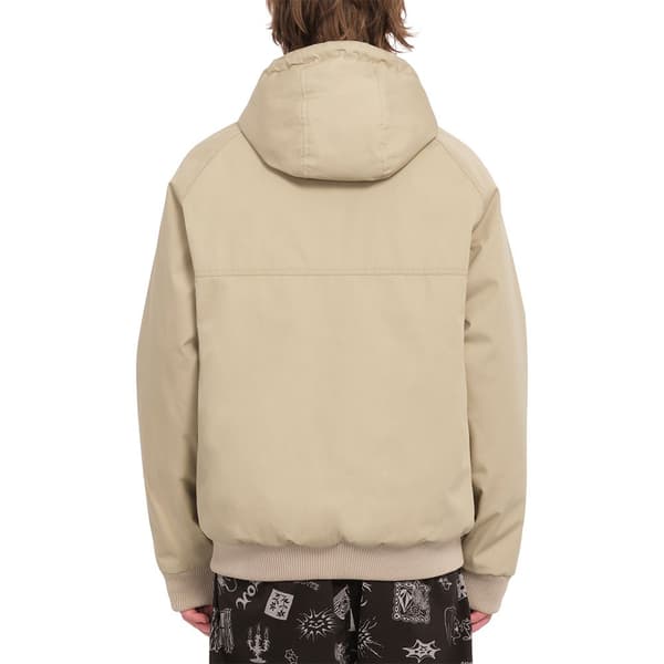 Volcom Hernan 10k Jacka Beige L Man
