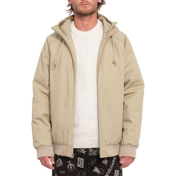 Volcom Hernan 10k Jacka Beige L Man
