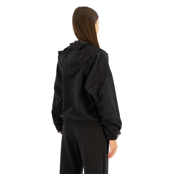 Adidas City Escape Woven Windbreaker Jacka Svart S Kvinna