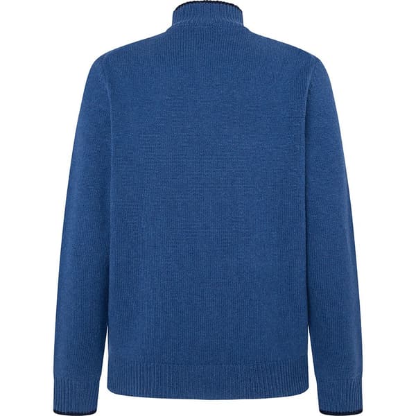 Hackett Hm703226 Halv Dragkedja Tröja Blå XL Man