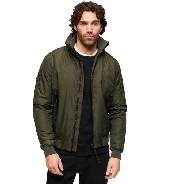 Superdry City Harrington Jacka Grönt L Man