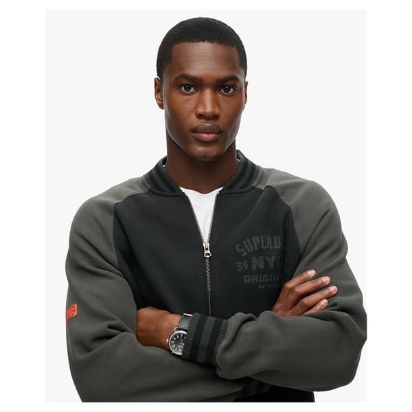Superdry College Graphic Bomberjacka Svart XL Man