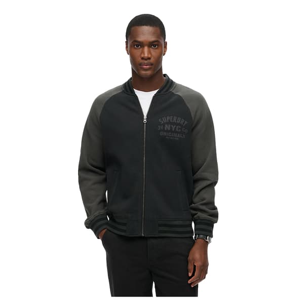 Superdry College Graphic Bomberjacka Svart XL Man
