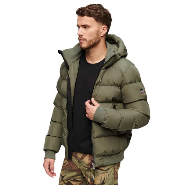 Superdry Sports Jacka Grönt M Man