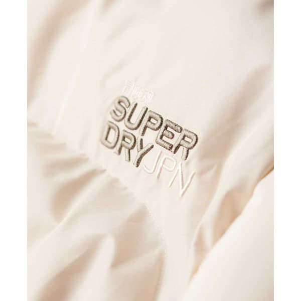 Superdry Sports Jacka Beige S Kvinna
