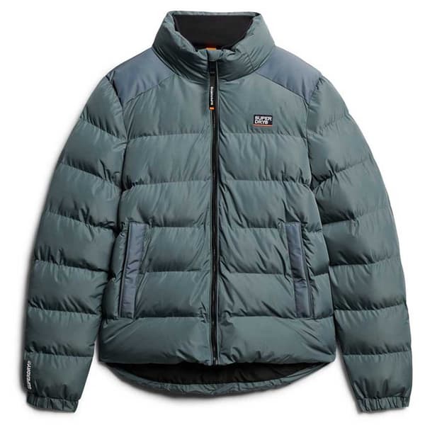 Superdry Sports Puffjacka Blå 2XL Man