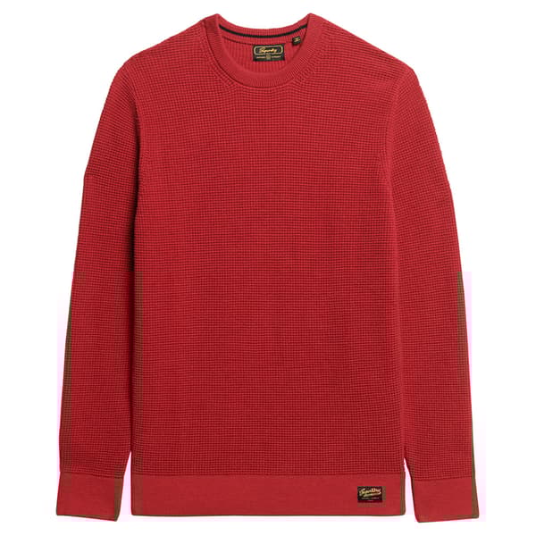 Superdry Textured Tröja Röd XL Man