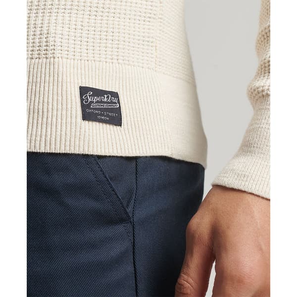 Superdry Textured Tröja Beige XL Man