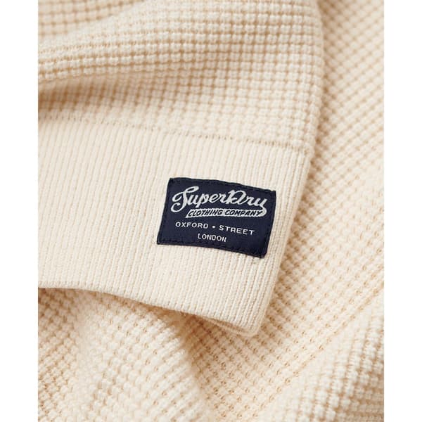 Superdry Textured Tröja Beige XL Man
