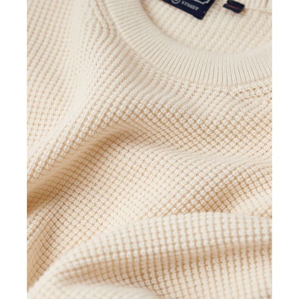 Superdry Textured Tröja Beige XL Man