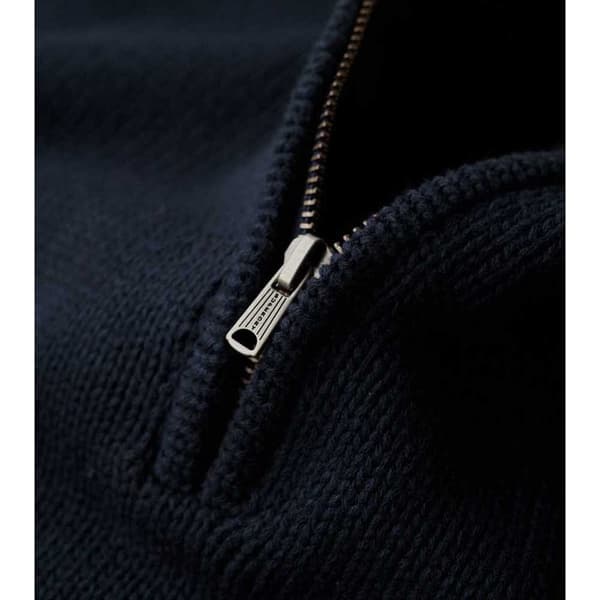 Superdry Vintage Athletic Henley Tröja Blå,Svart M Man