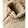 Miniatyrbillede 3 af 3: Superdry Workwear Fleece Hybrid Jakke Beige S Kvinde