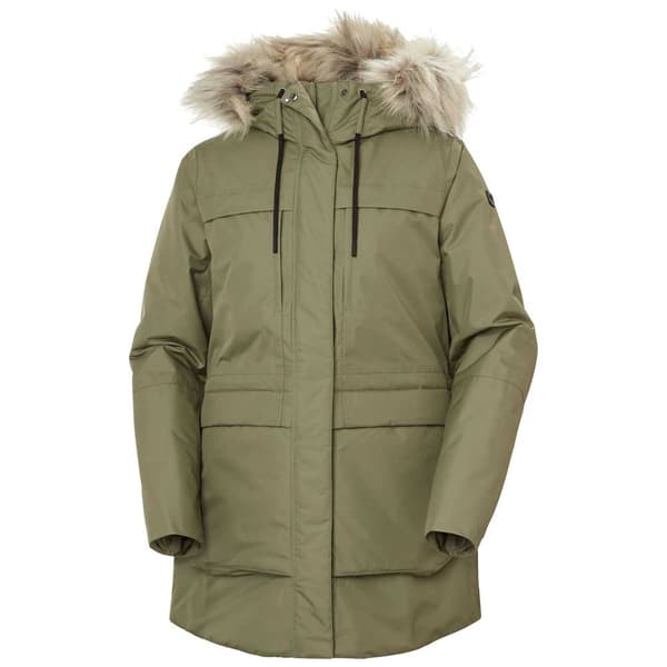 Helly Hansen Coastal Parka Grönt S Kvinna