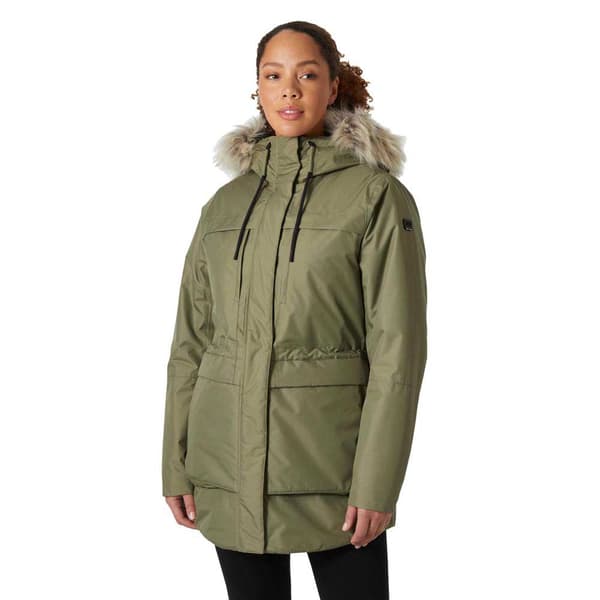 Helly Hansen Coastal Parka Grönt S Kvinna