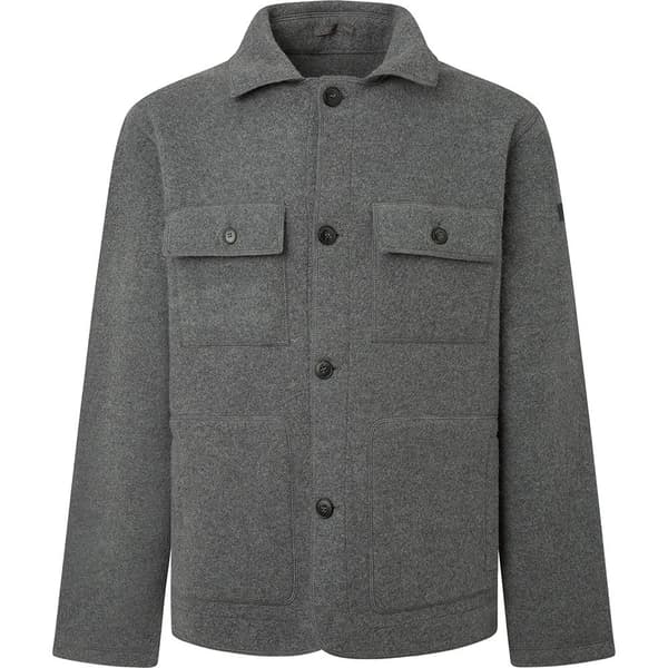 FaÇonnable Felt Wool Hybrid Overtrøje Grå XL Mand
