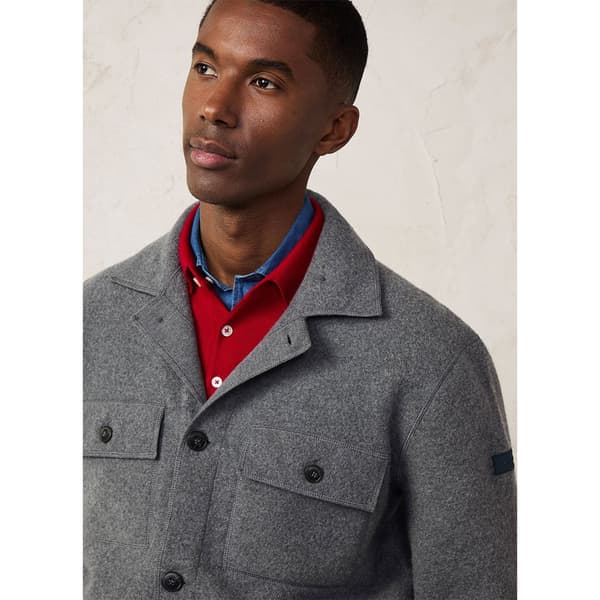 FaÇonnable Felt Wool Hybrid Overtrøje Grå XL Mand