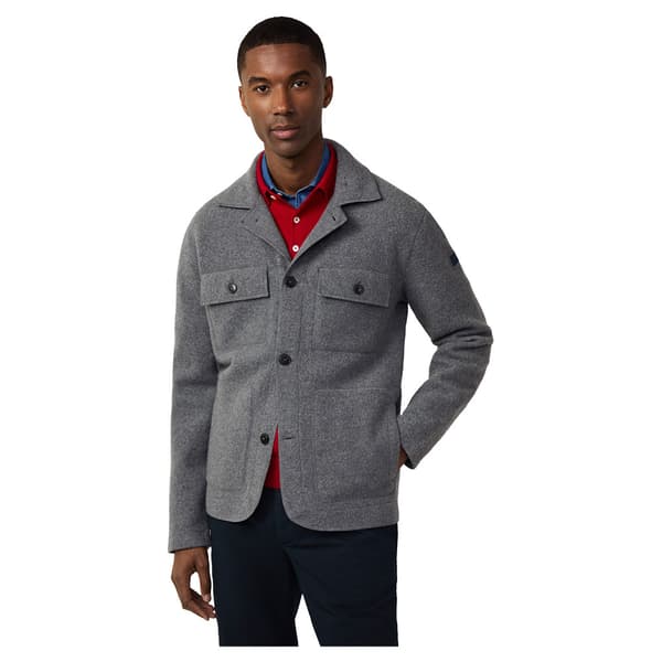 FaÇonnable Felt Wool Hybrid Overtrøje Grå XL Mand