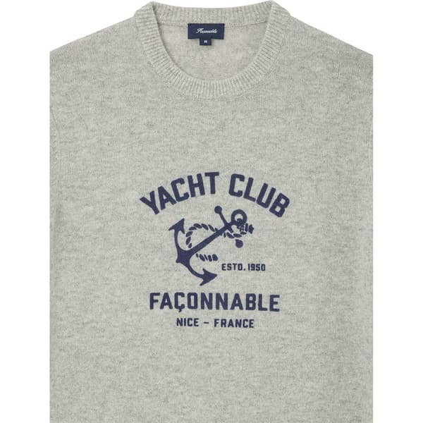 FaÇonnable Fm700383 Neulepaita Harmaa M Mies
