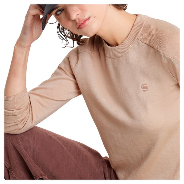 G-star D25509-d847 Tröja Beige,Brun L Kvinna